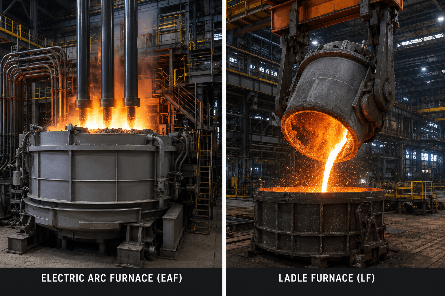 Electric Arc & Ladle Furnaces